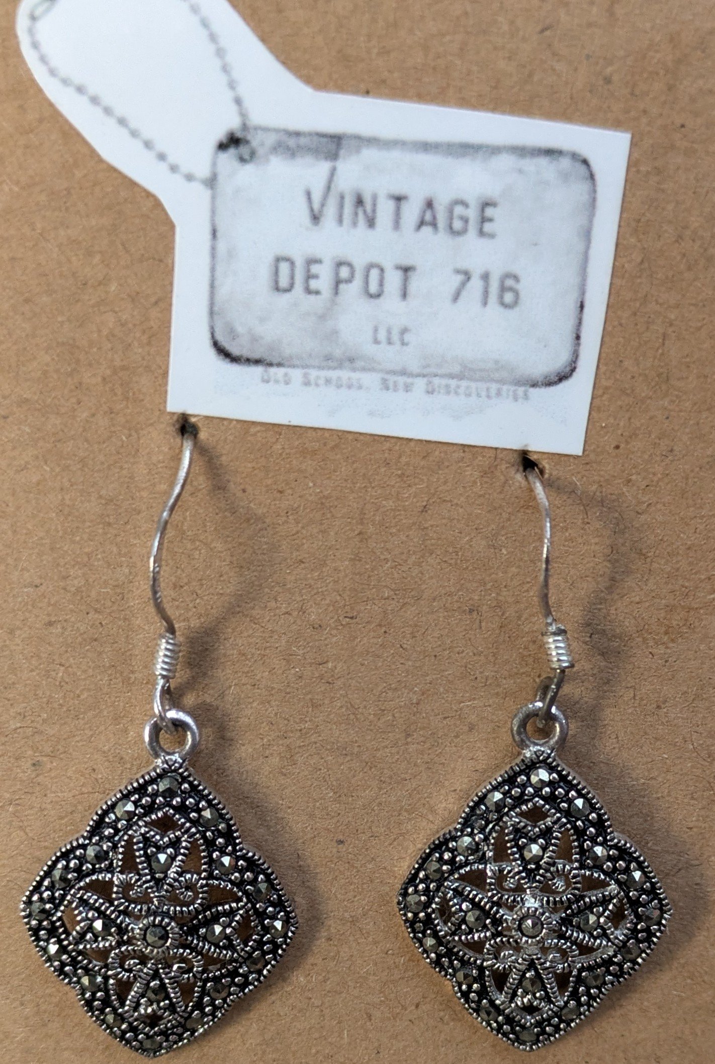 vintage earrings - Image 1