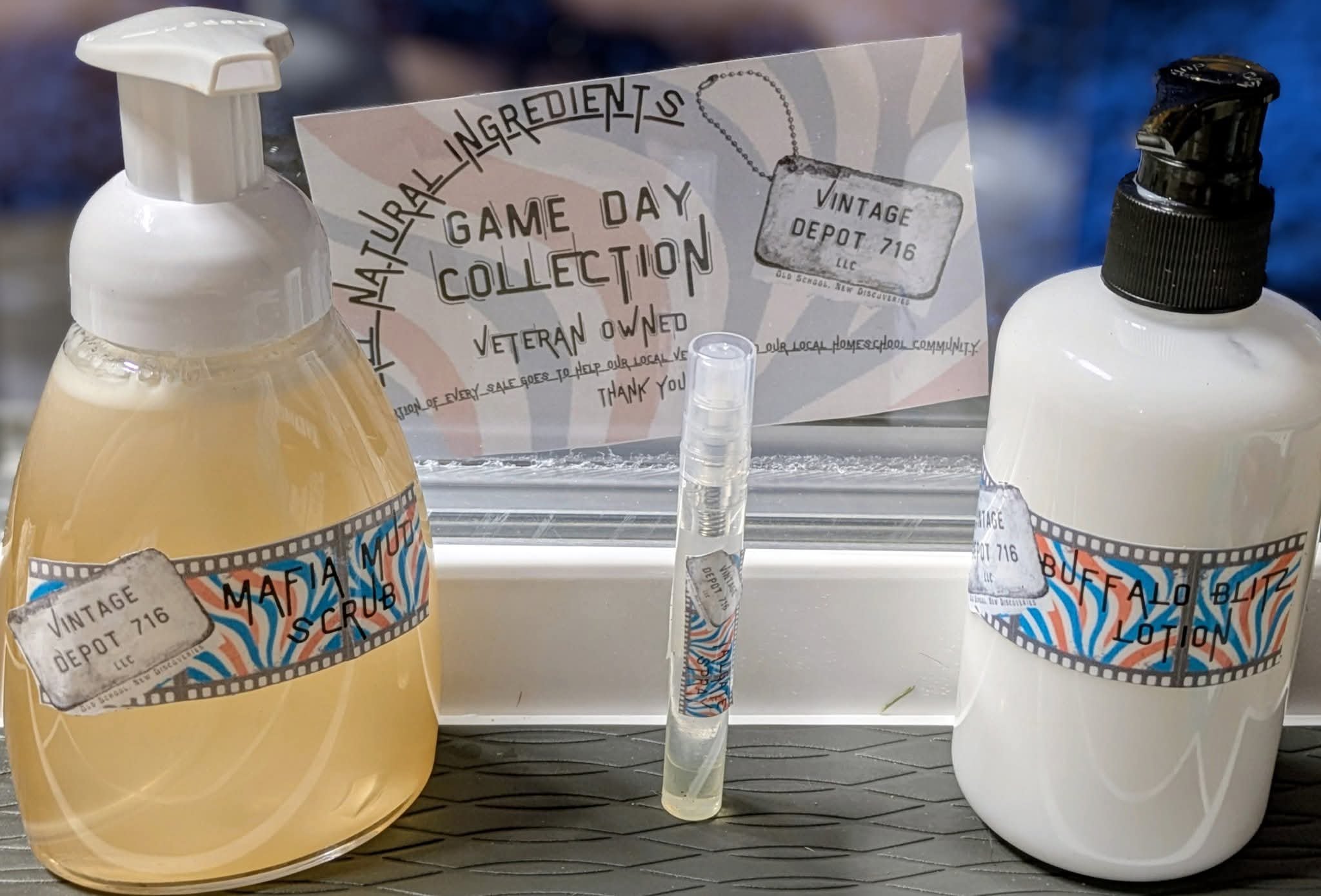 Handmade foaming soap, lotion and hand sanitizer - Image 1