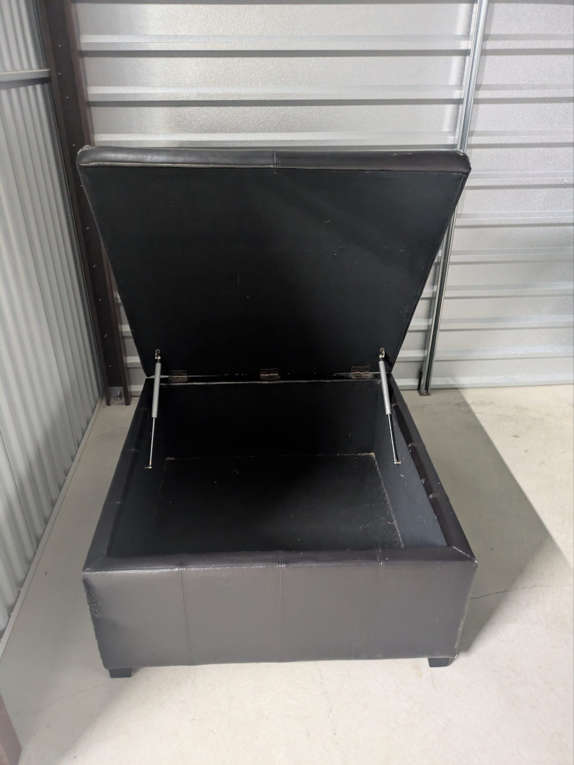 Used Ottoman with Storage - Image 2