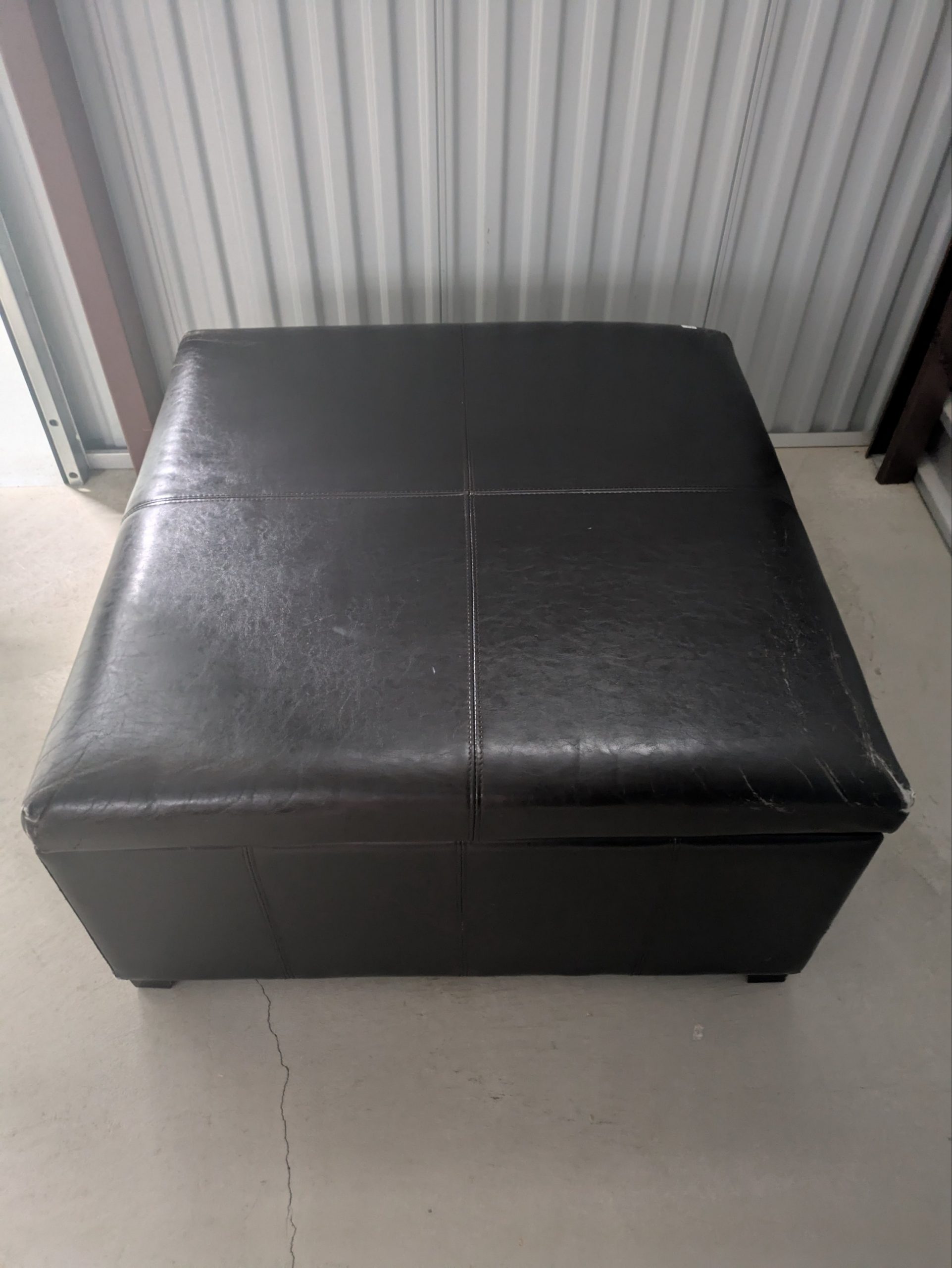 Used Ottoman with Storage - Image 1